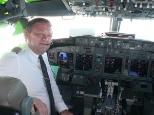 Depinyi János, pilota