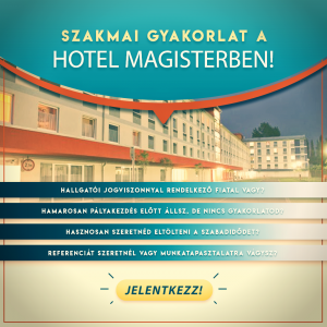 Szakmai gyakorlat a Hotel Magisterben