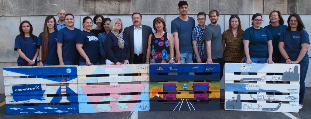 2018-ban is raklapfestéssel ünnepeltük a Logisztika Napját