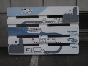 2018-ban is raklapfestéssel ünnepeltük a Logisztika Napját