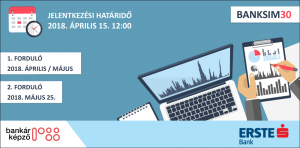 BankSim30 online diákverseny egyetemistáknak