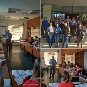 Dr. Horst Laubscher kurzusa a Pannon Egyetemen